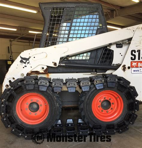 skid steer over the tire track parts|skid steer replacement tracks.